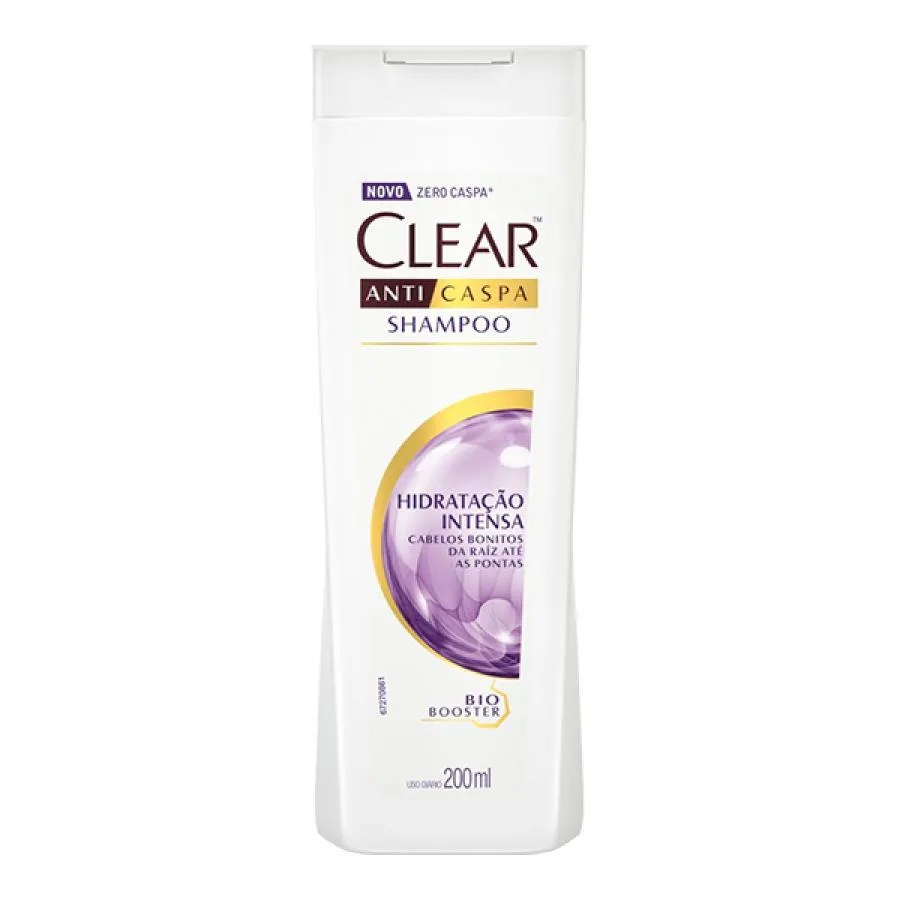 Shampoo Clear Women Anticaspa Hidratação Intensa 200ml