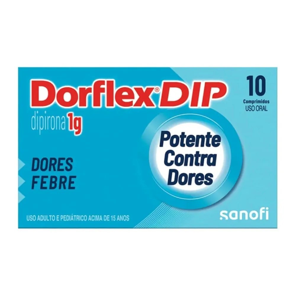 Dorflex Dip Analgésico E Antitérmico 10 Comprimidos