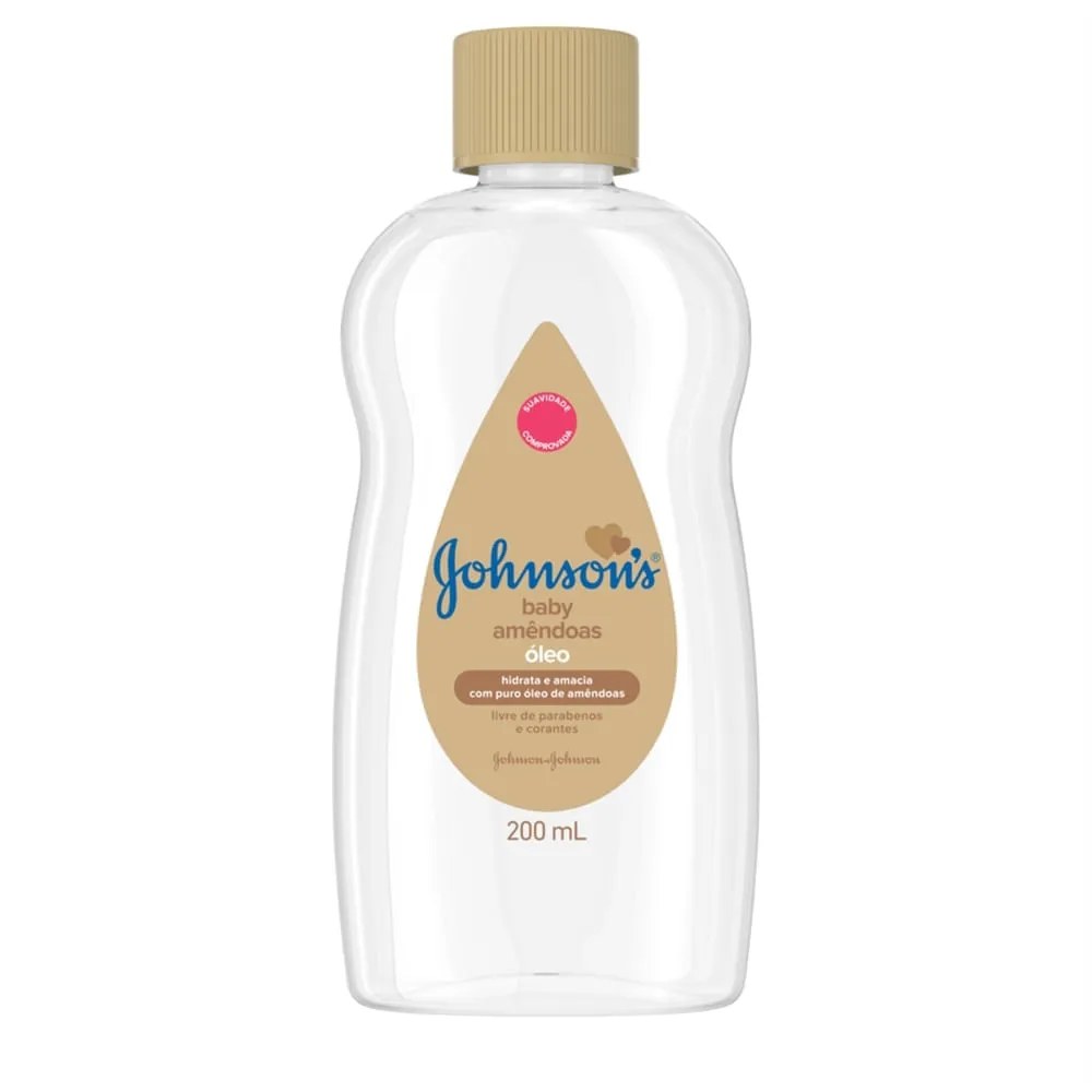 Óleo De Amêndoas Johnson's Baby 200 Ml