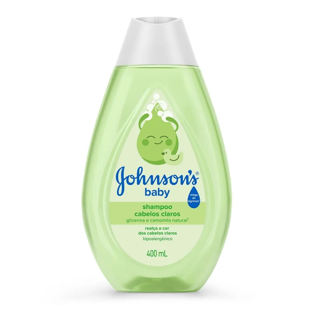 Shampoo Johnsons Baby Cabelos Claros 400ml