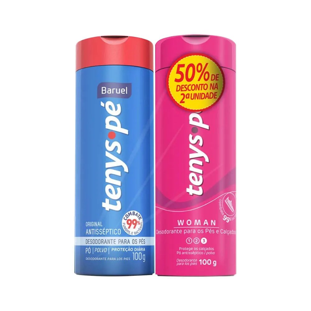 Tenys-pe Baruel 100g Original+100g Woman Promocional
