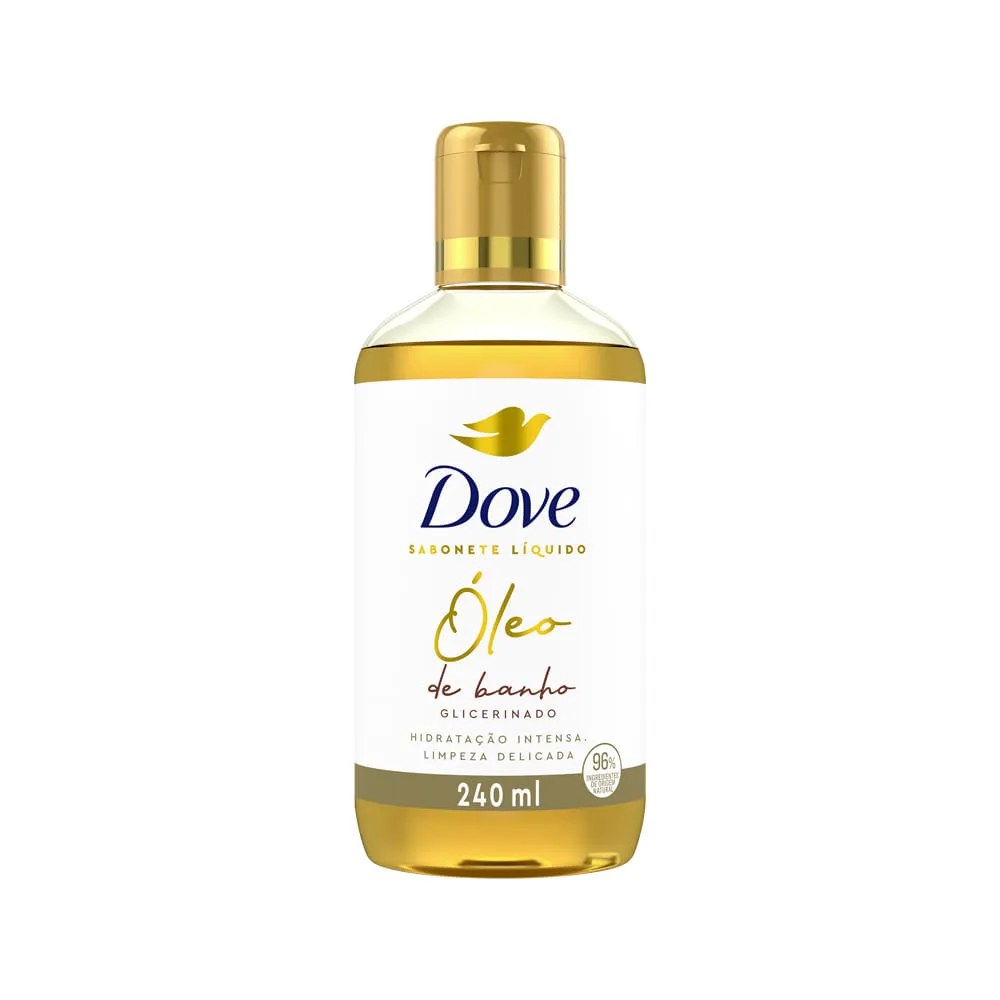 Sabonete Líquido Dove Óleo De Banho Glicerinado 240ml