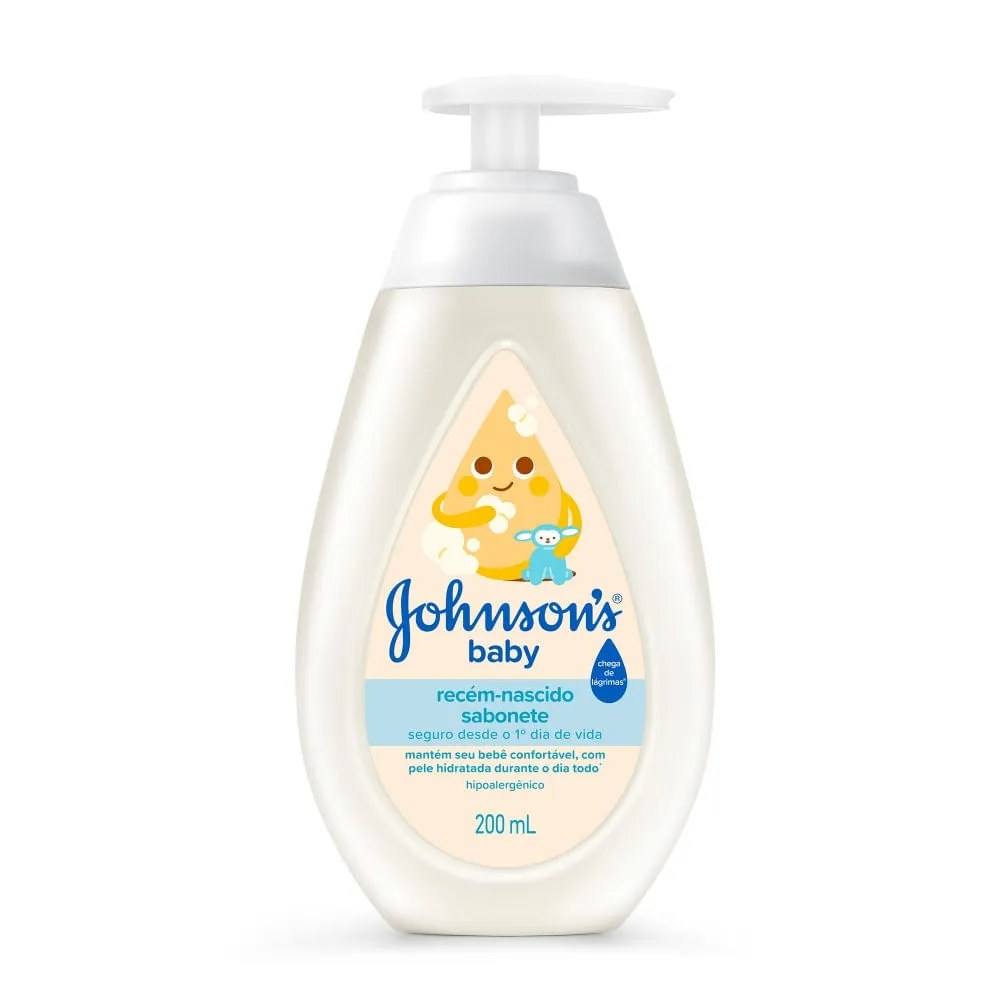 Sabonete Líquido Johnson's Recém-nascido 200ml