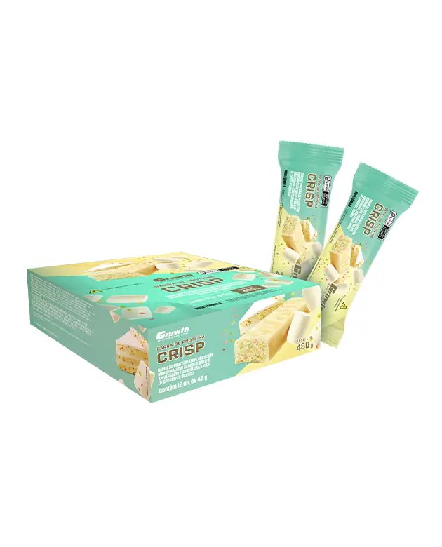 Barra Crisp com Whey Protein Caixa com 12 Un