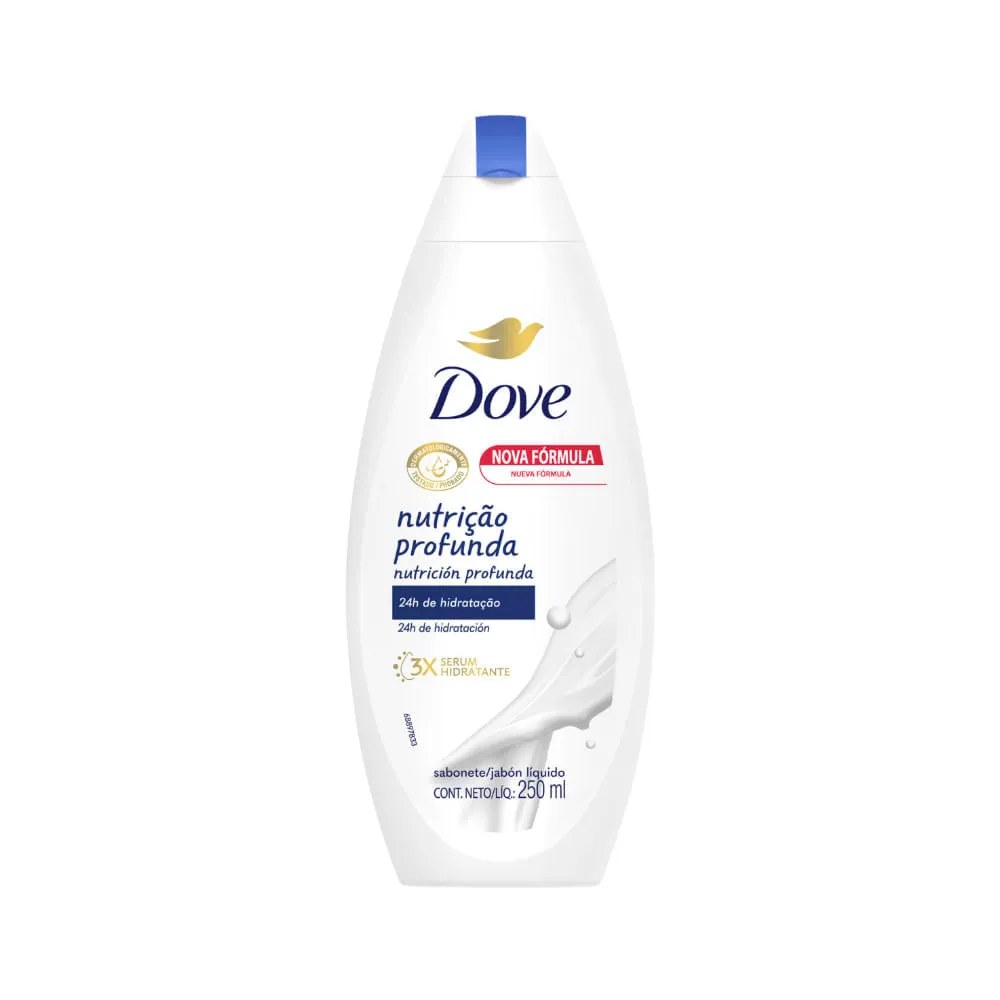 Sabonete Dove Liquido 250ml Nutricao Profunda