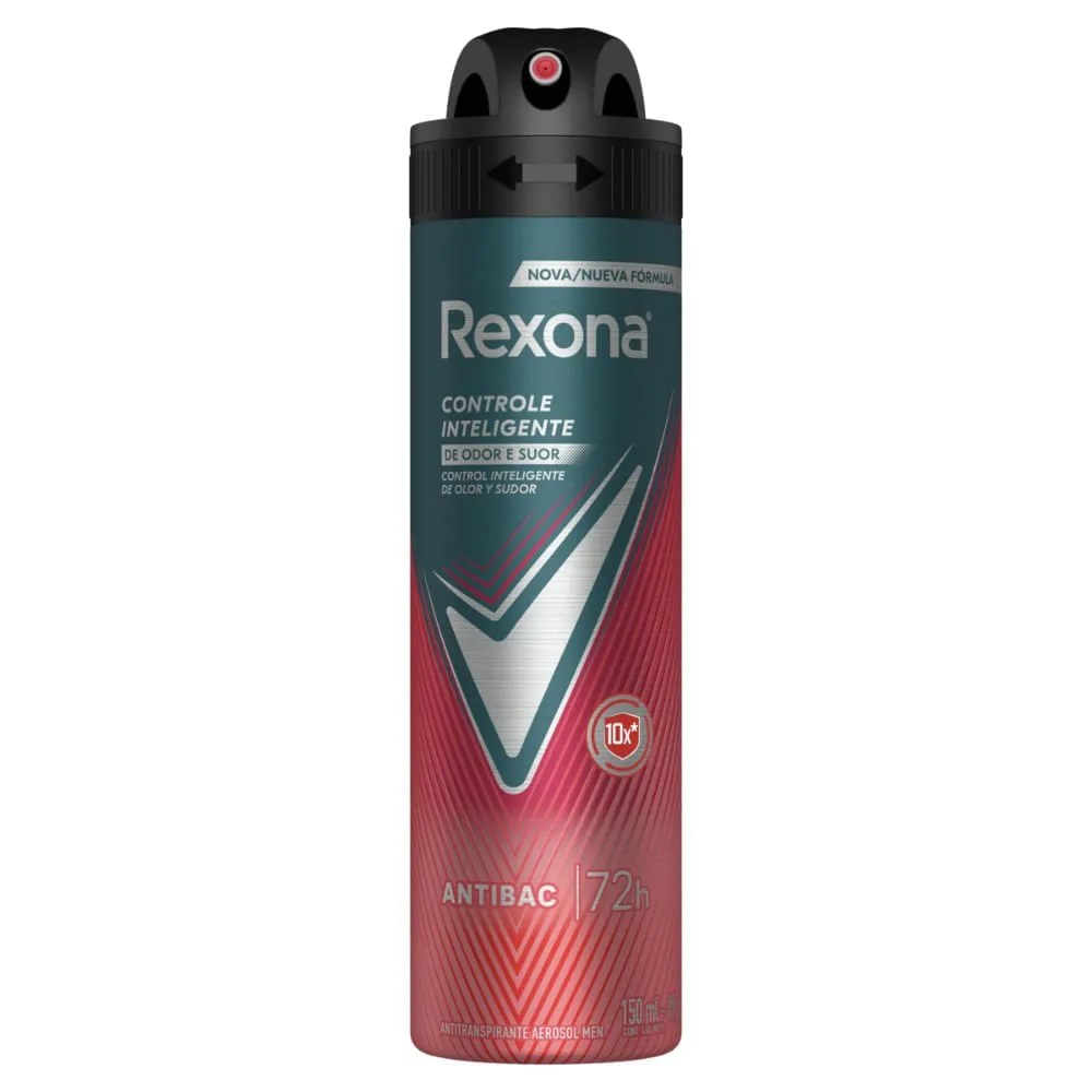 Antitranspirante Aerossol Rexona Men Antibac 150ml