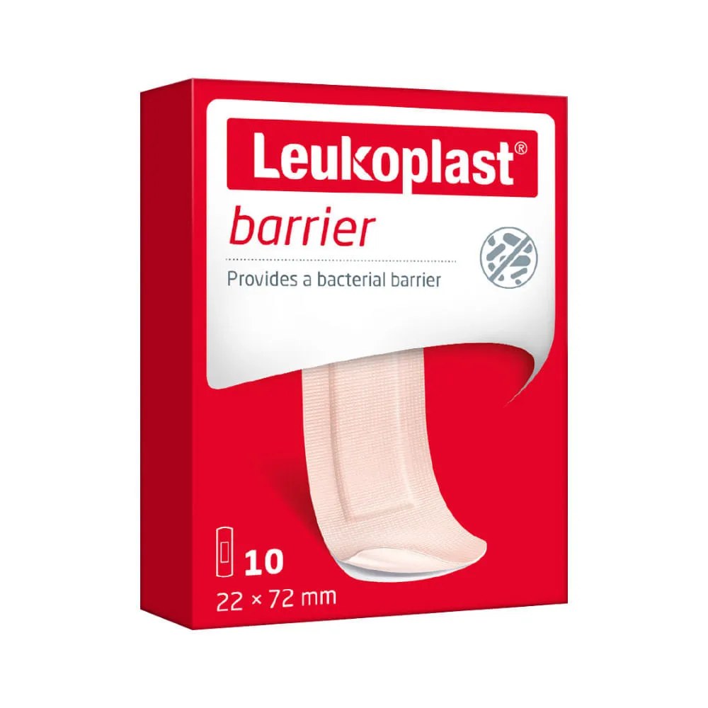 Curativo Leukoplast Com 10 Adesivos 22x72mm Barrier