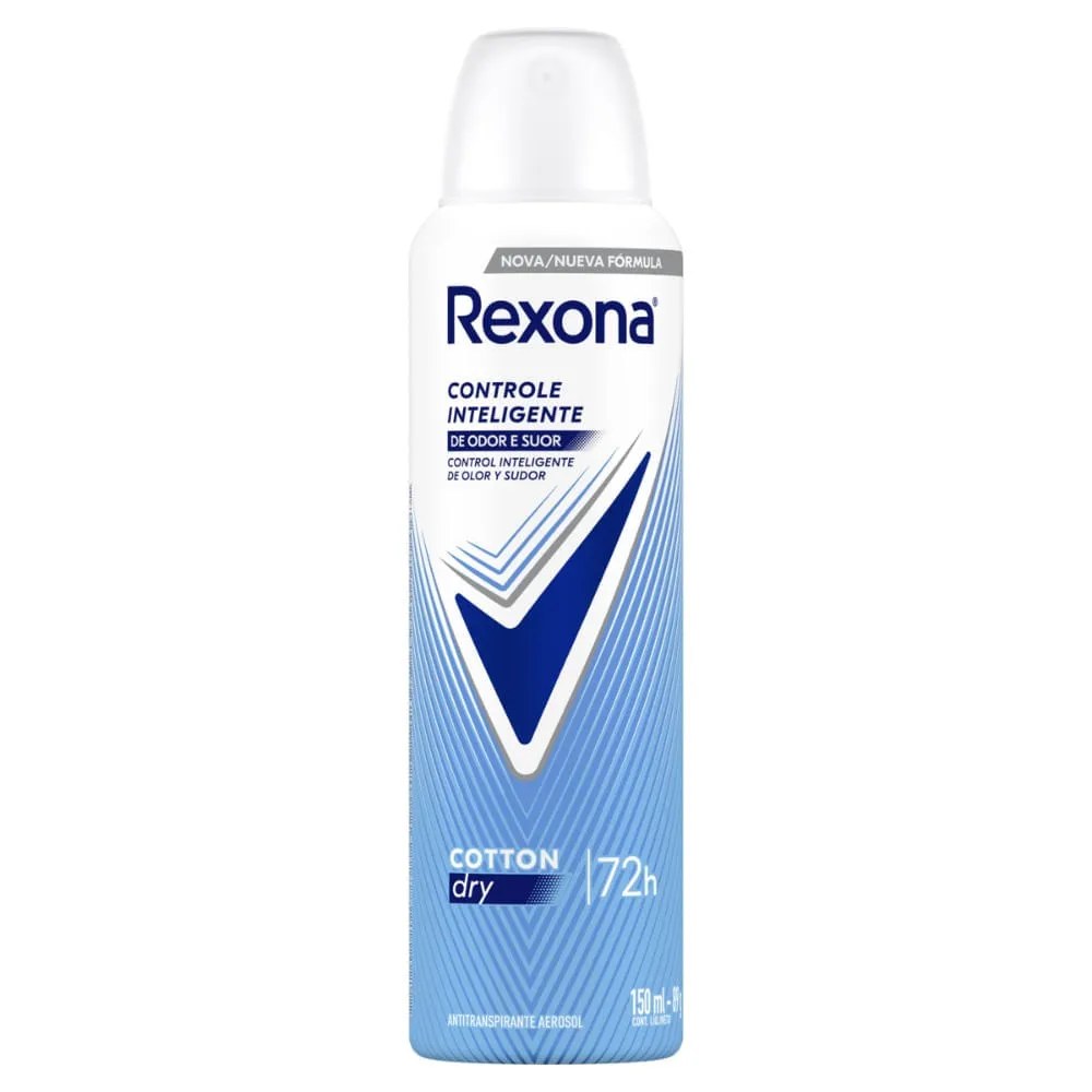 Antitranspirante Aerossol Rexona Cotton Dry 150ml