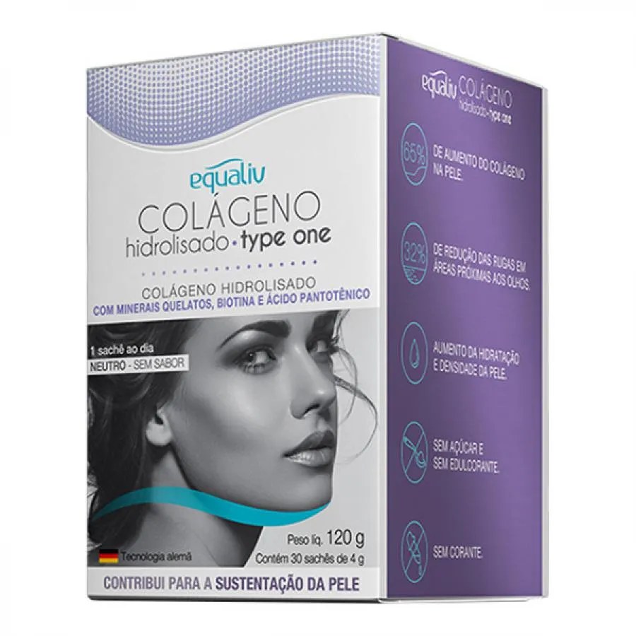 Equaliv Colageno Com 30 Saches Type One