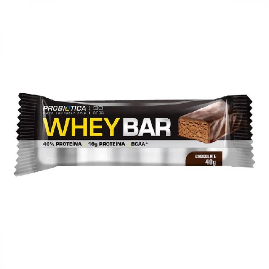 Whey Bar Probiótica Chocolate 40g