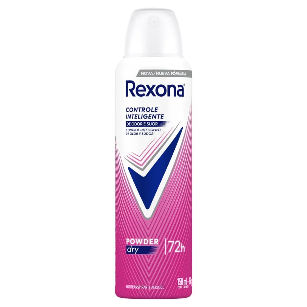 Antitranspirante Aerossol Rexona Powder Dry 150ml