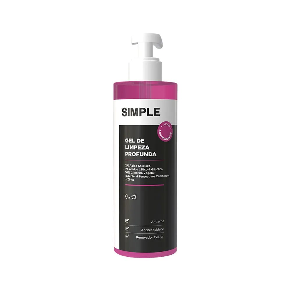 Gel Para Limpeza Simple Profunda 350gr