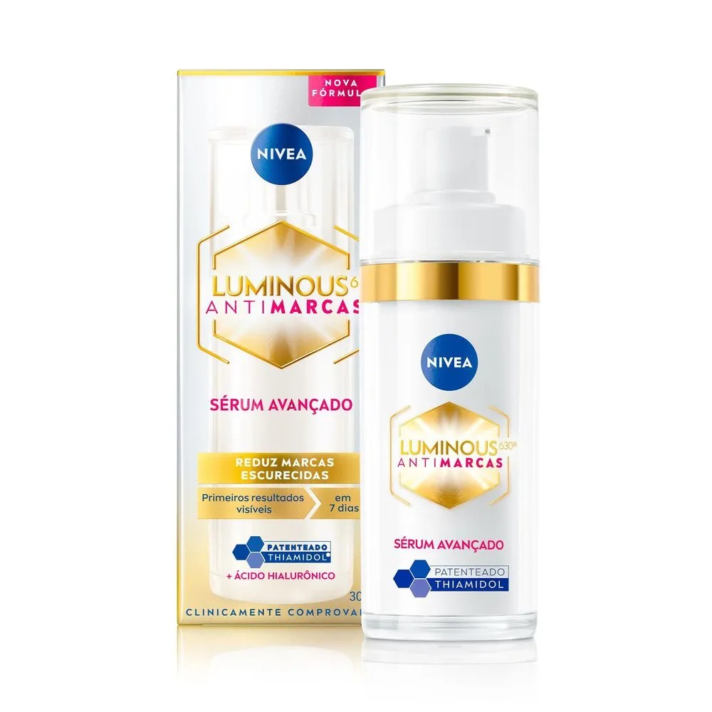 Sérum Facial Avançado Antimarcas Escurecidas Nivea Luminous 630 30ml