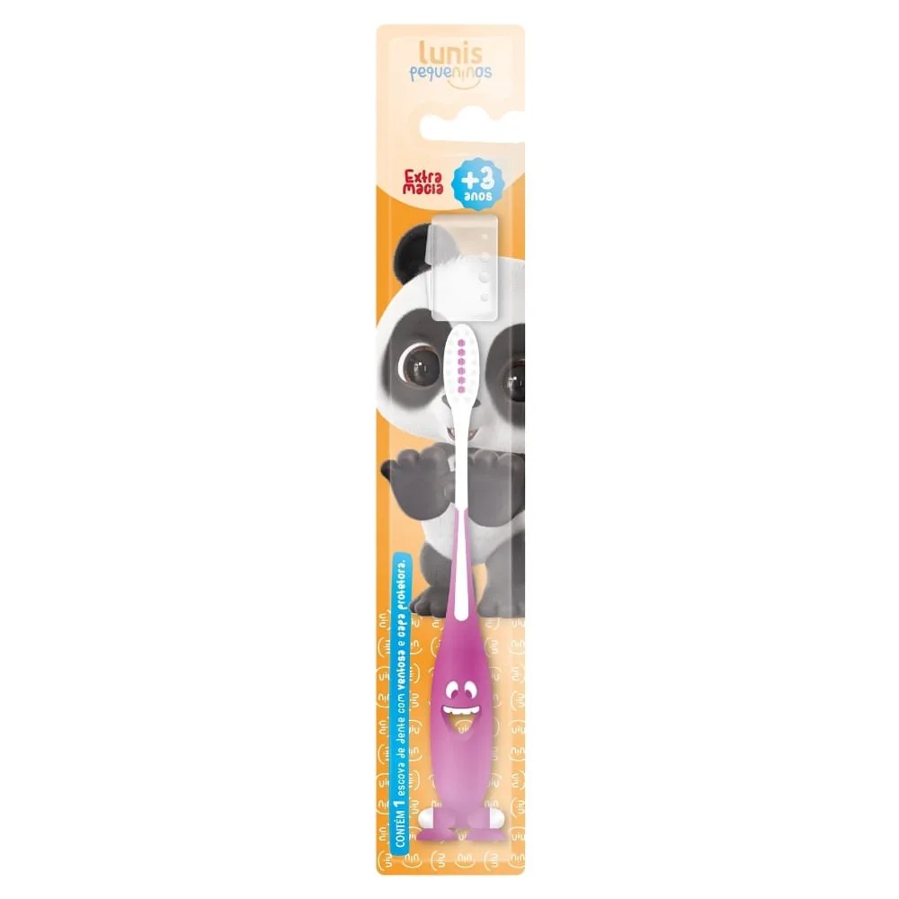 Escova De Dente Lunis Pequeninos Extra Macia 1 Unidade