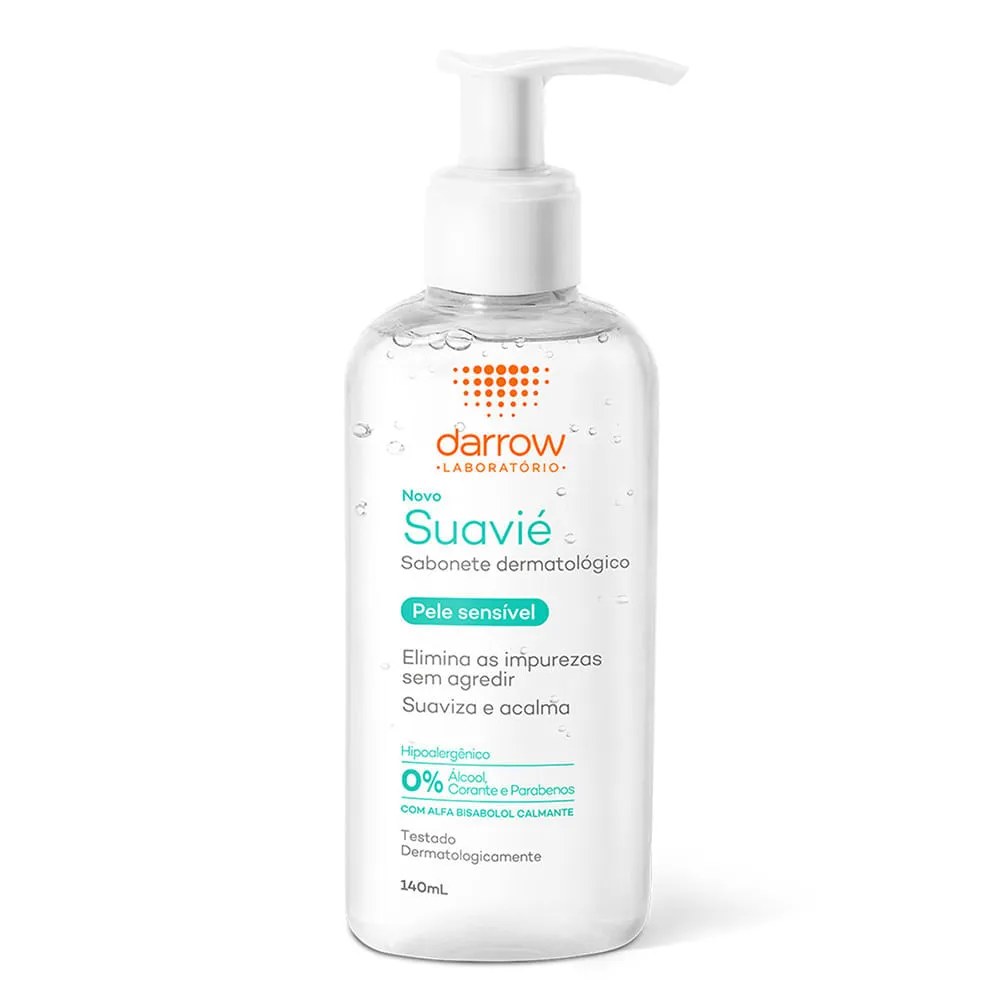 Sabonete Líquido Dermatológico Darrow Suavié Pele Sensível 140ml