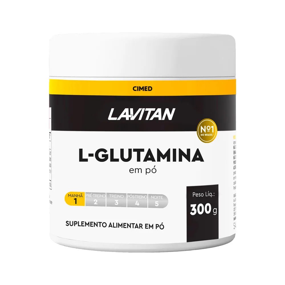 Lavitan L-glutamina Em Po 300gr