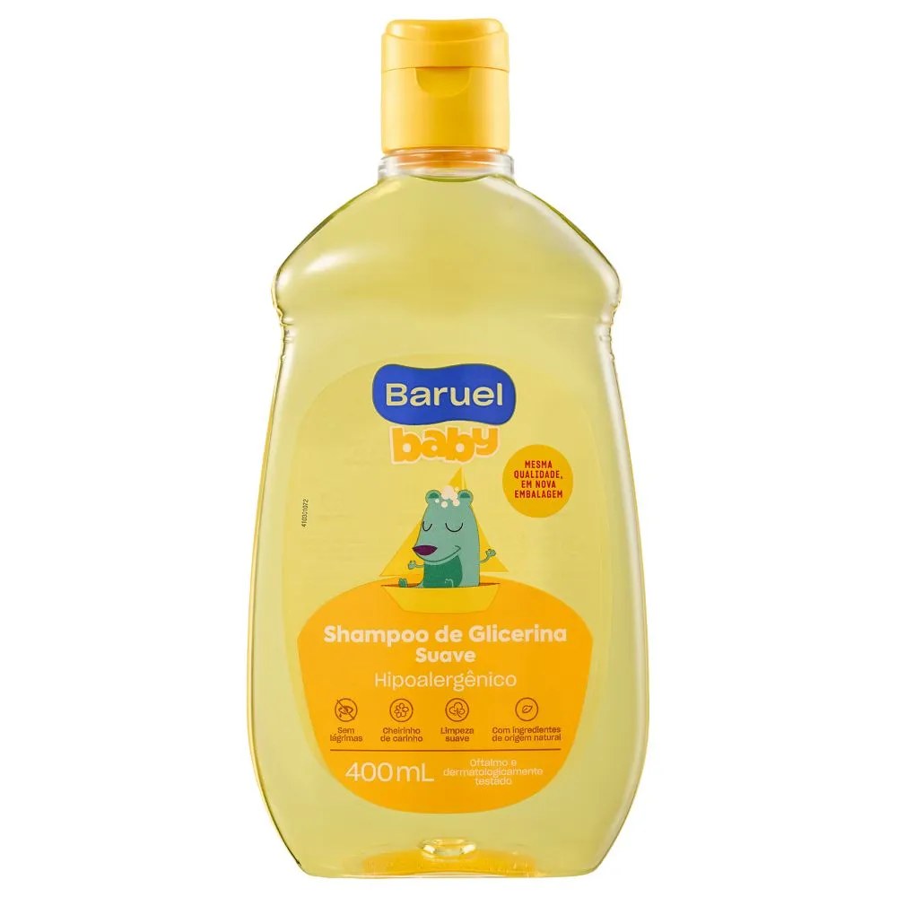 Shampoo Baruel Baby 400ml Suave