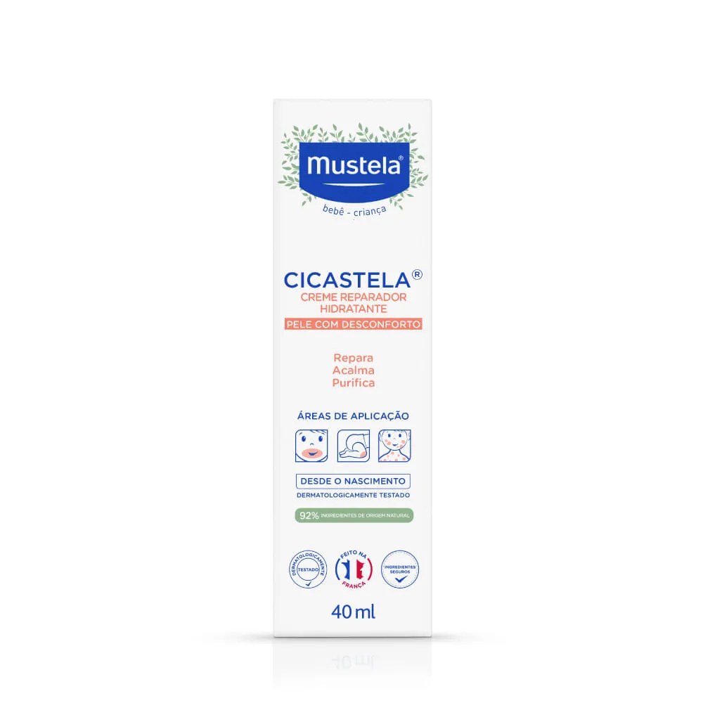 Creme Reparador Hidratante Mustela Cicastela 40ml