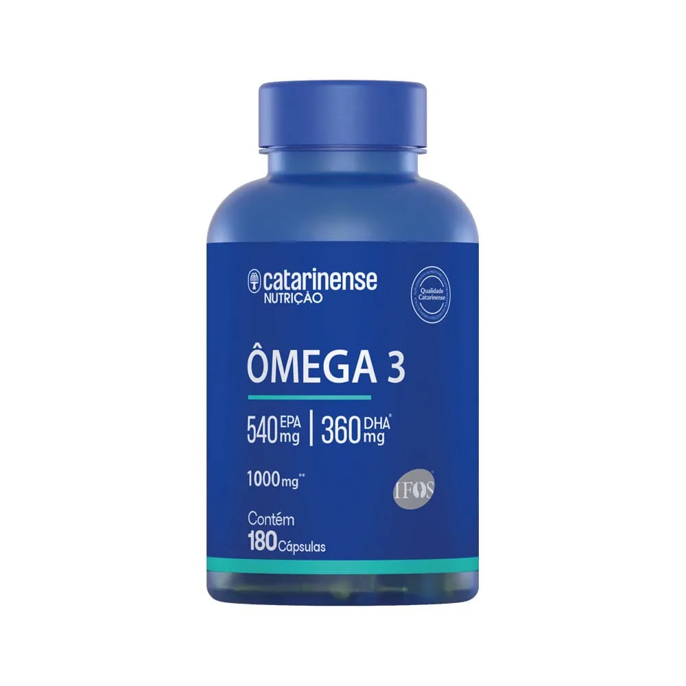 Omega 3 Catarinense 1000mg Com 180 Capsulas