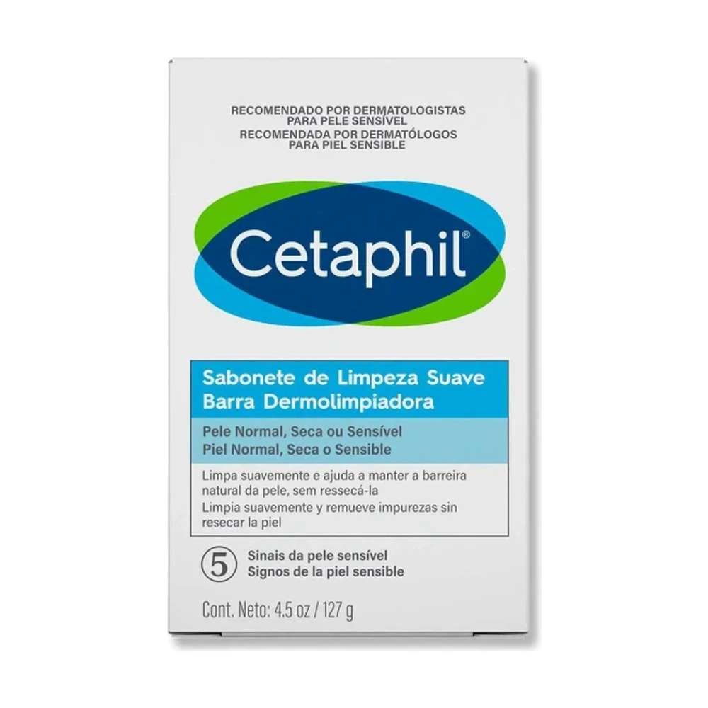 Sabonete em Barra Cetaphil Limpeza Suave 127g