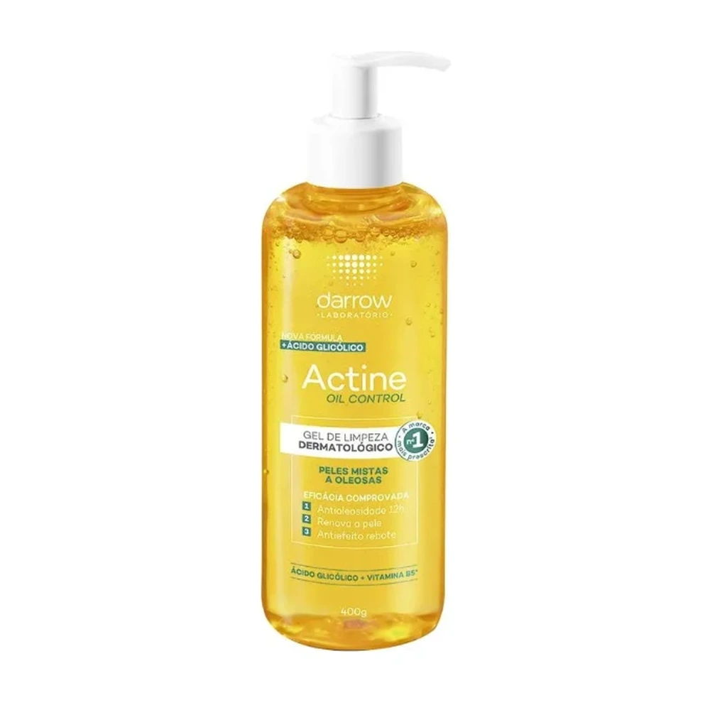 Gel De Limpeza Facial Darrow Actine Oil Control 400g