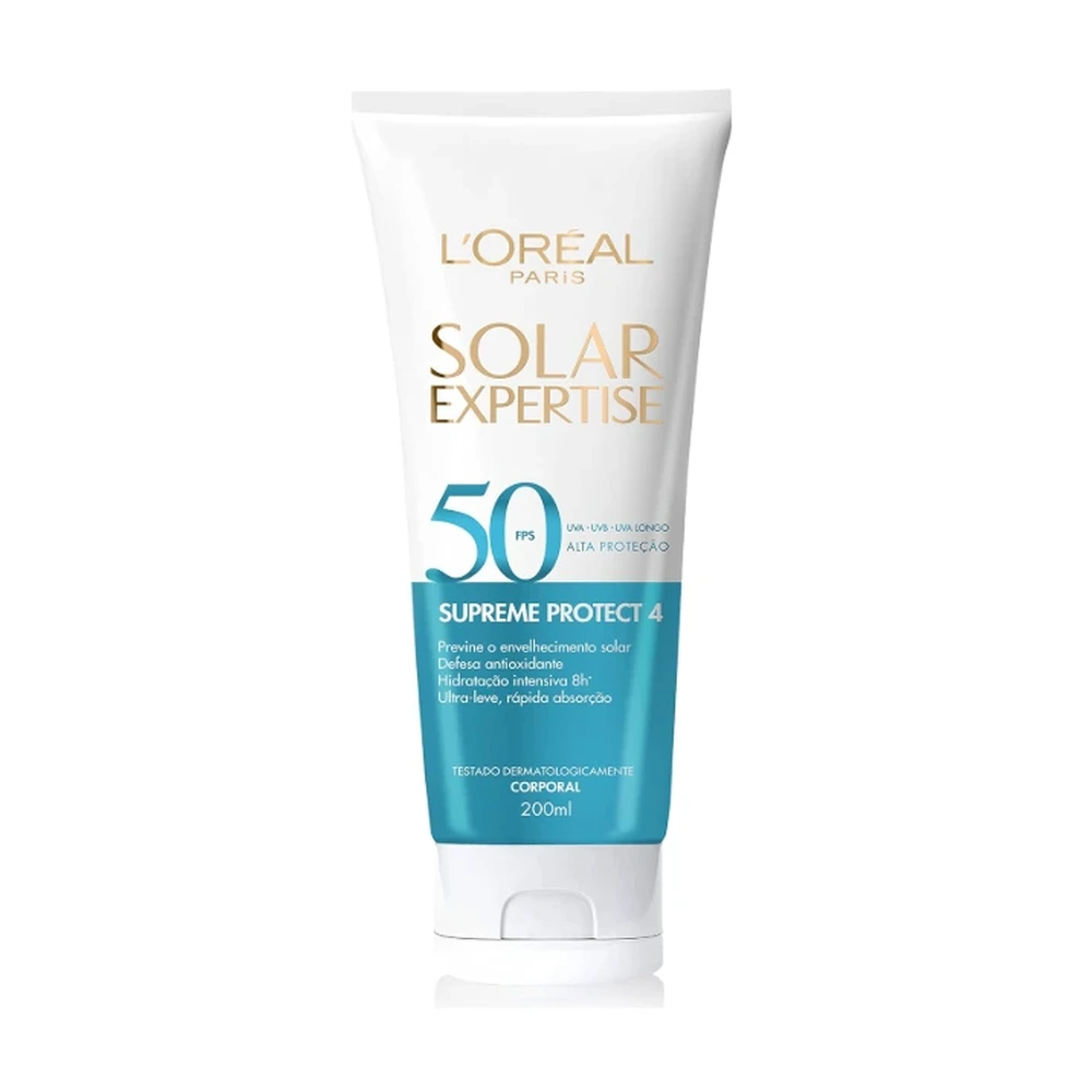 Protetor Solar L’Oréal Paris Solar Expertise Supreme Protect 4 FPS50 200ml