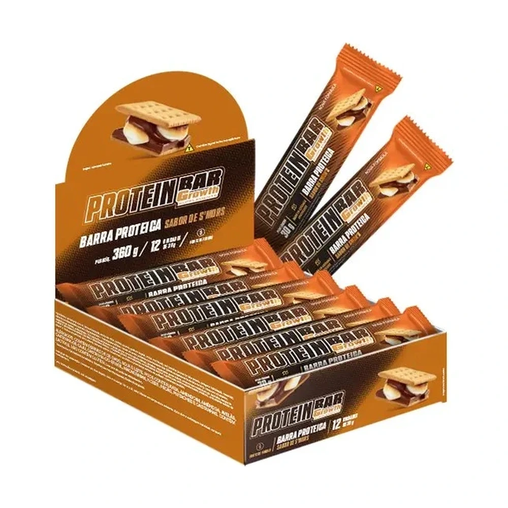 Protein Bar Sabor Smors 30g Caixa com 12 Un