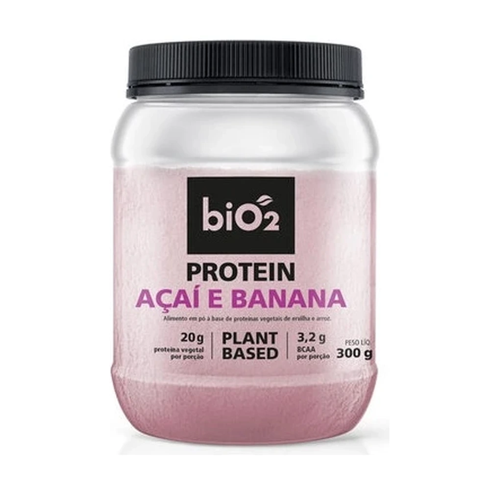 Proteína Vegetal Açaí E Banana Bio2 Protein Pote 300g