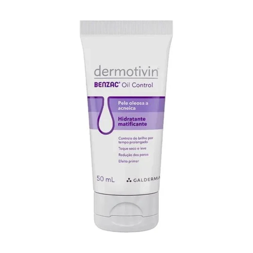 Hidratante Matificante Facial Dermotivin Benzac 50ml