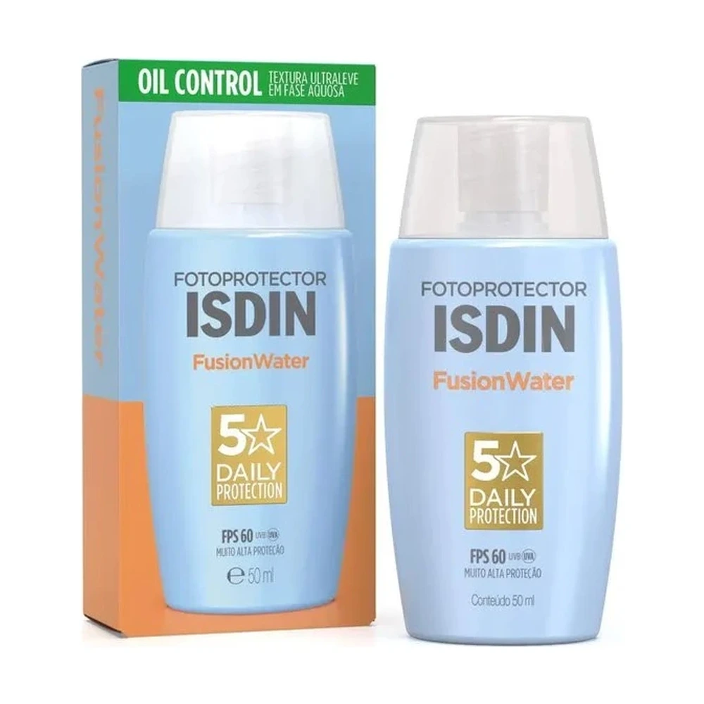 Protetor Solar Isdin Fusion Water Oil Control Fps60 50ml
