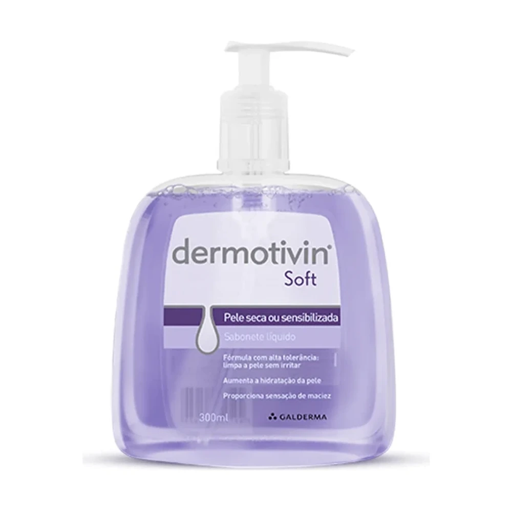 Sabonete Líquido Dermotivin Soft 300ml