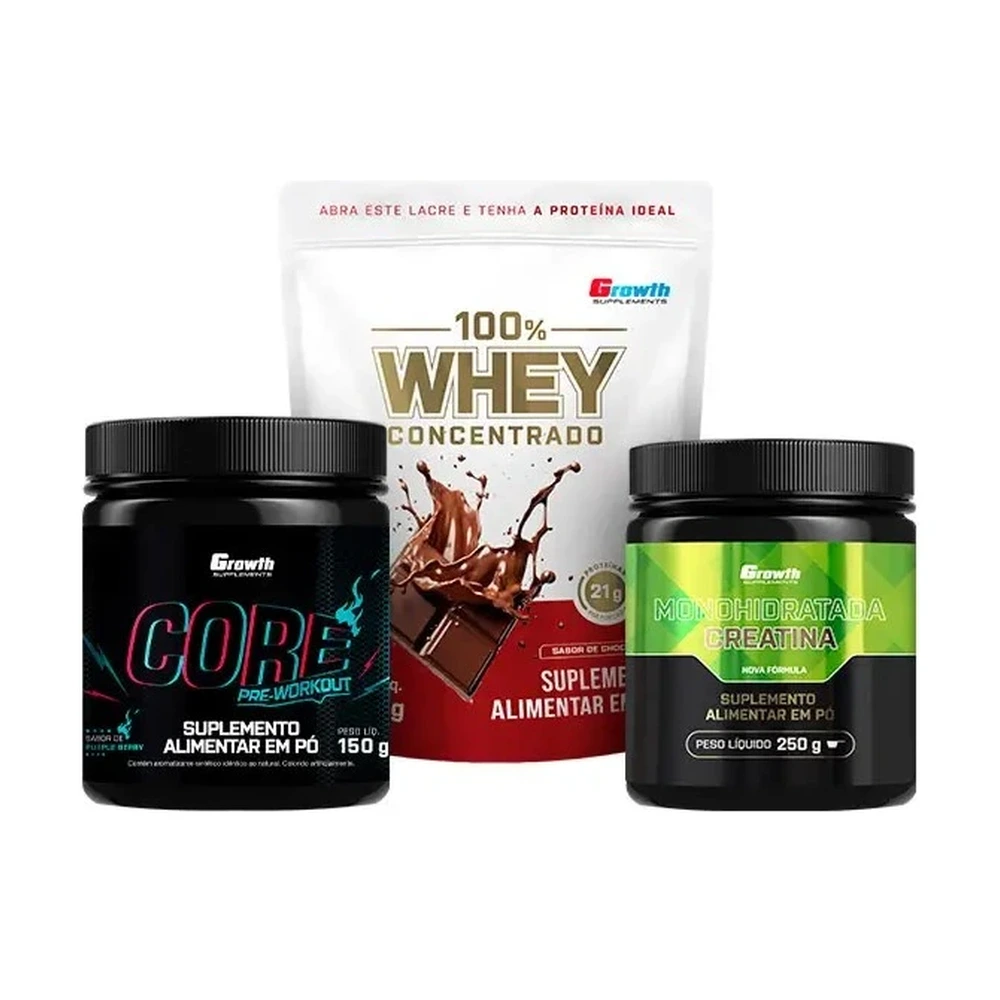 Kit Treino Completo: Purple Berry