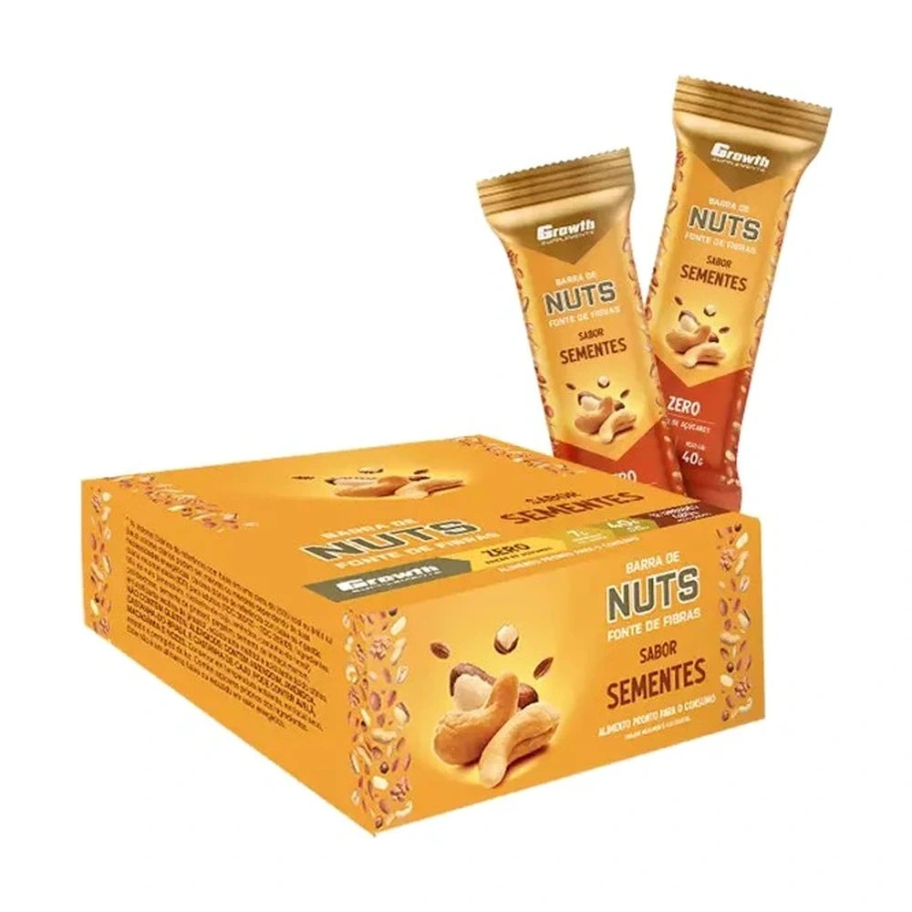 Barra de Nuts Caixa com 12 Un