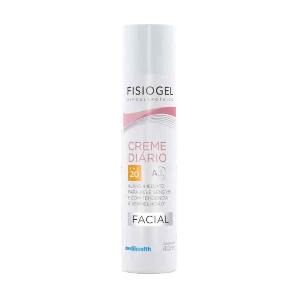 Creme Facial Fisiogel A.I. Ação Calmante FPS 20 com 40ml