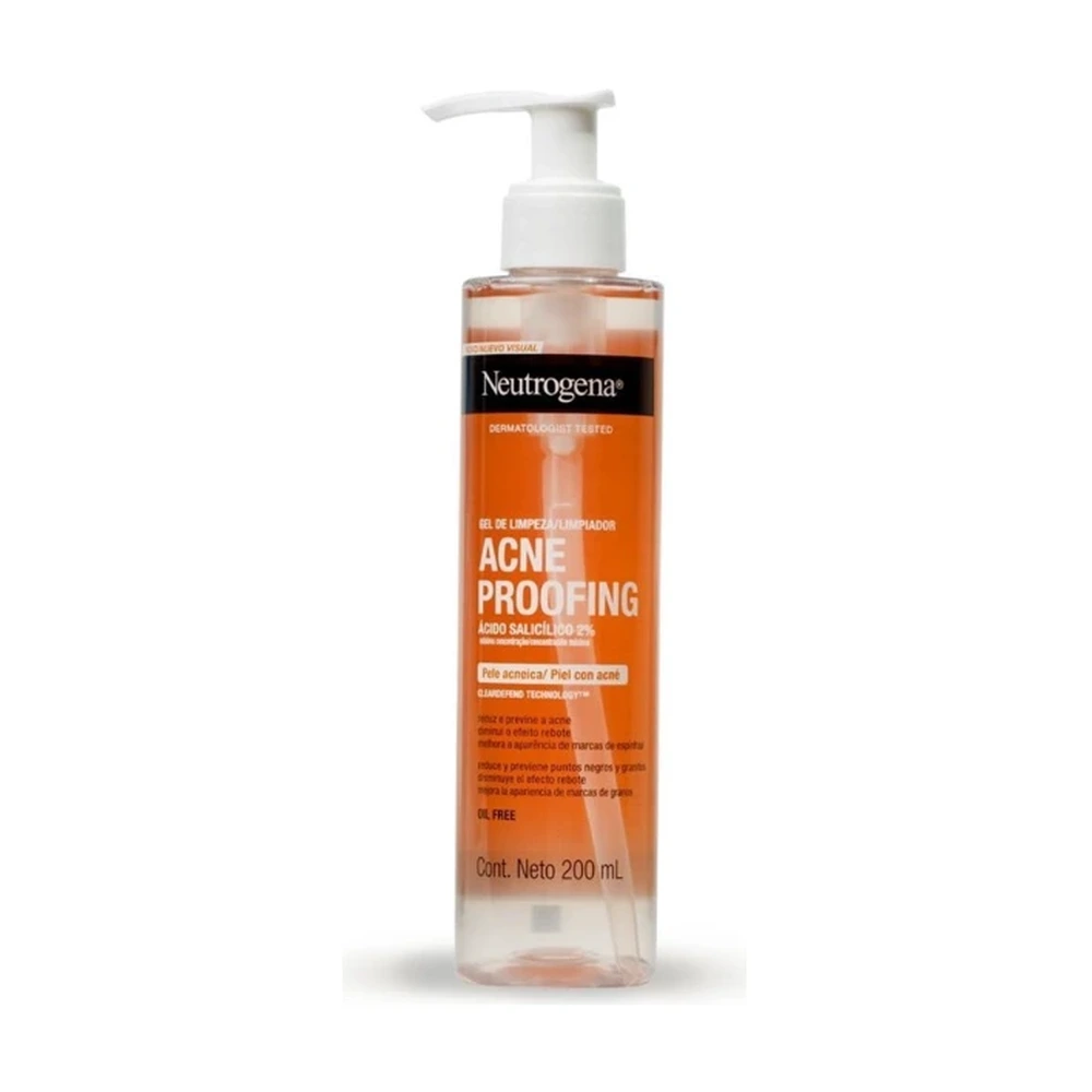 Gel de limpeza Neutrogena Acne Proofing 200ml