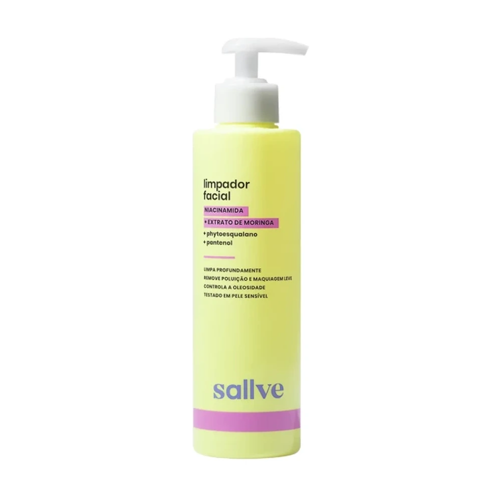 Gel Espuma de Limpeza Facial Sallve 300ml