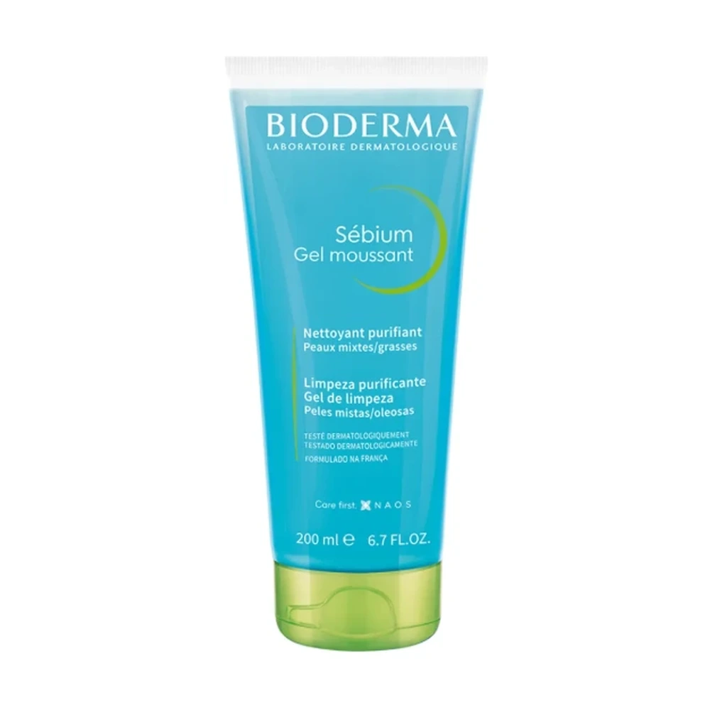 Gel de Limpeza Facial Bioderma Sébium Gel Moussant 200ml
