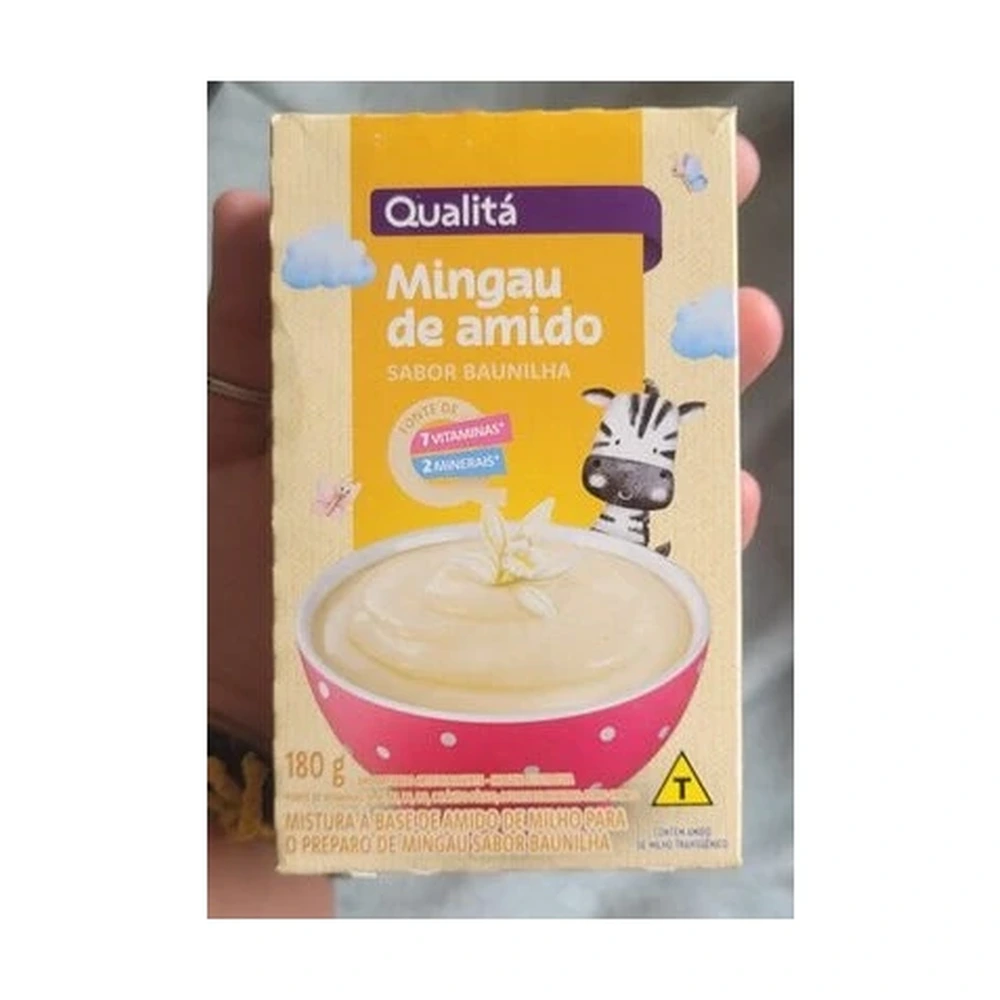 Mingau de Amido Sabor Baunilha Qualitá