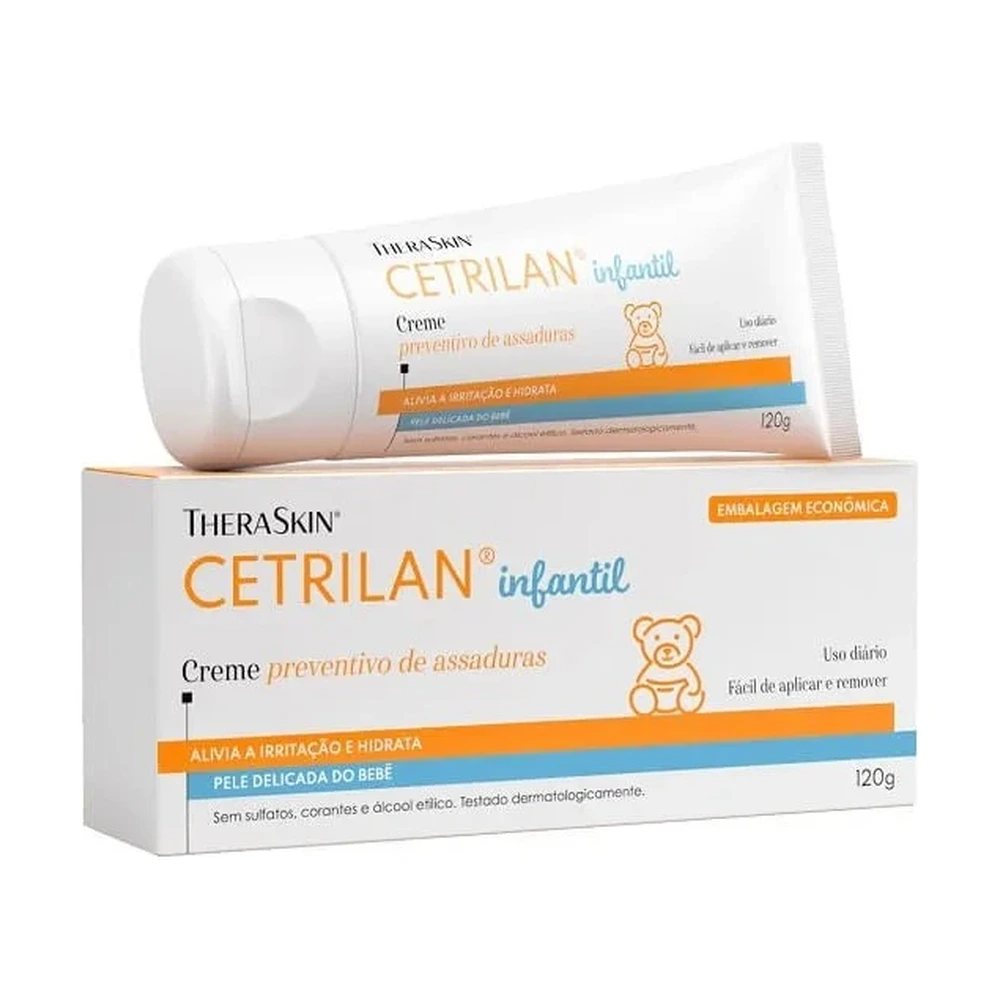 Creme Para Assaduras Cetrilan 120g