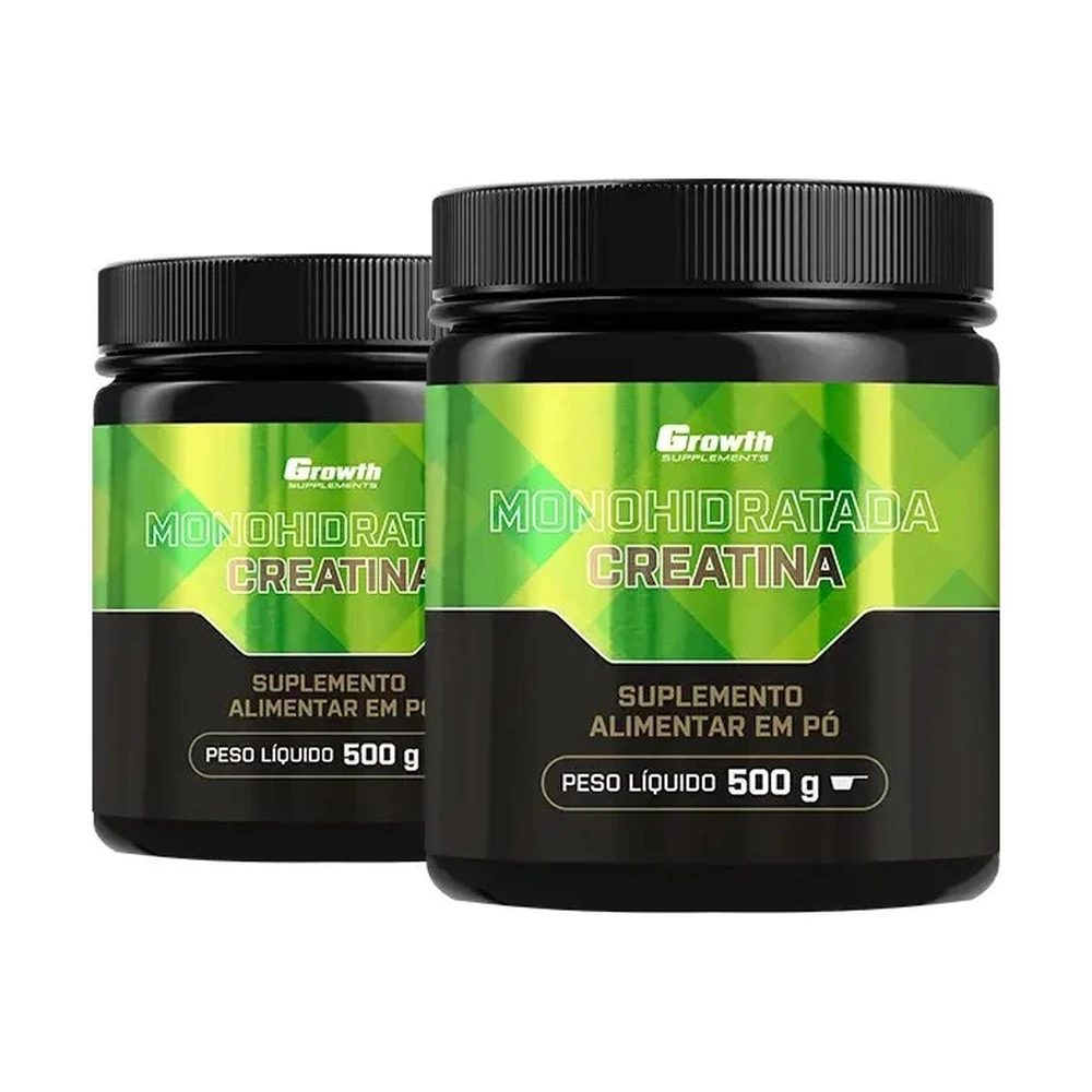 Kit Creatina Monohidratada 1kg
