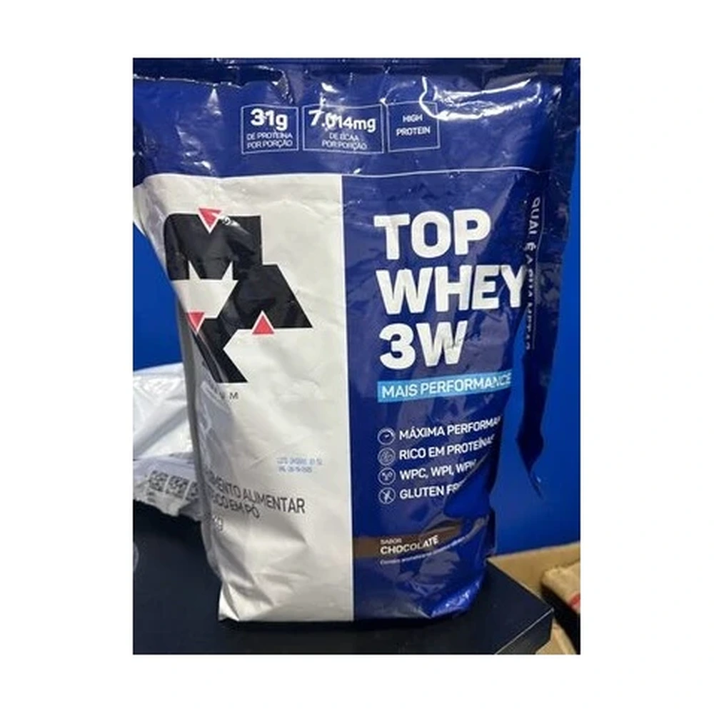 Max Titanium Top Whey 3W Sabor Chocolate