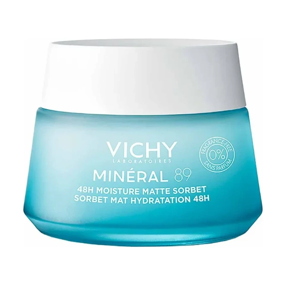 Gel Matte Hidratação Vichy Minéral 89 Sorbet 48h 50ml