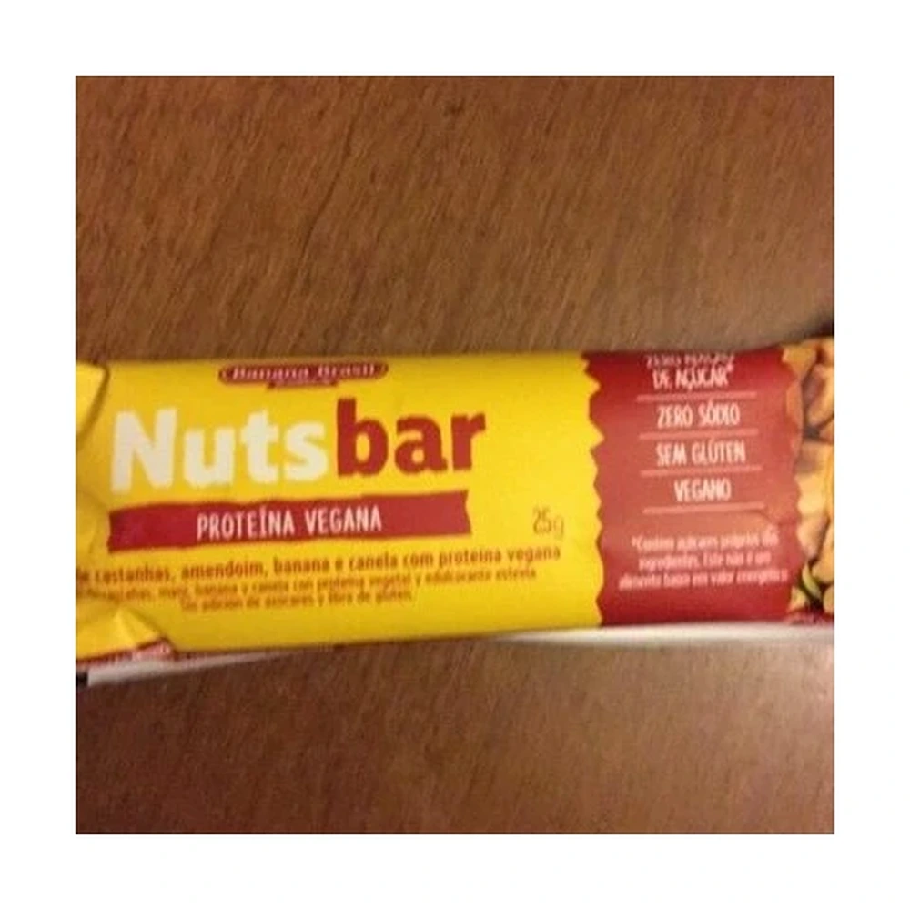 Nutsbar Barra de proteína vegana