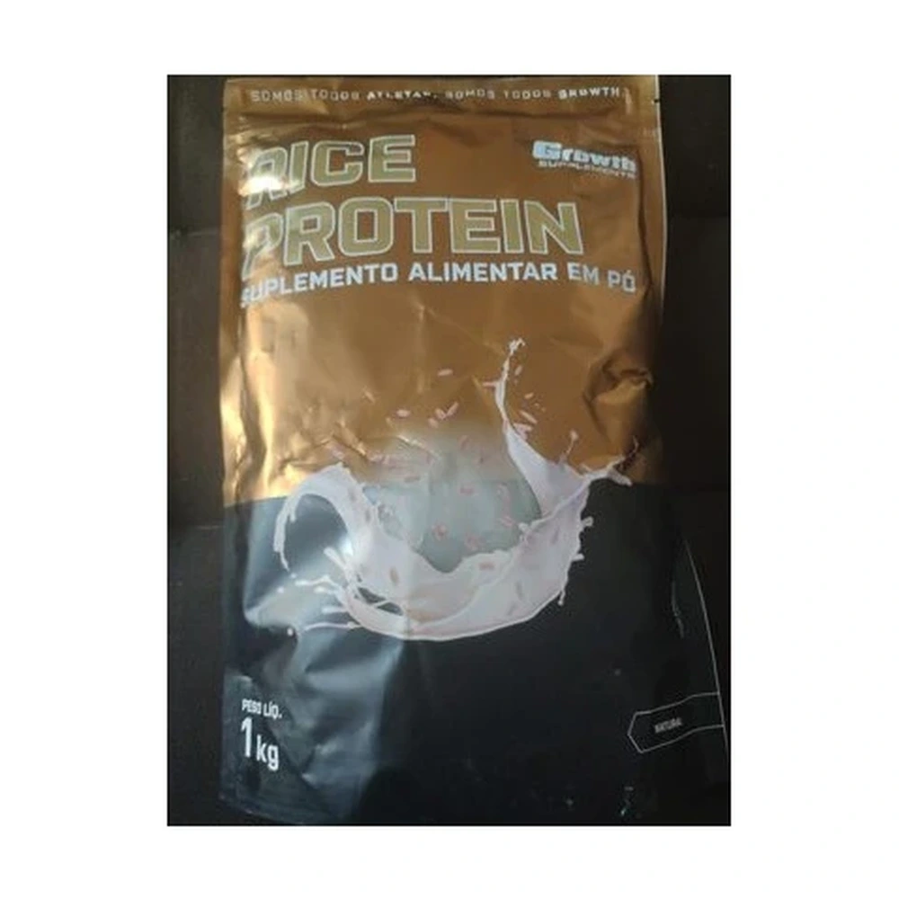 Growth Supplements Rice Protein - Proteína de Arroz (Suplemento Alimentar em Pó)