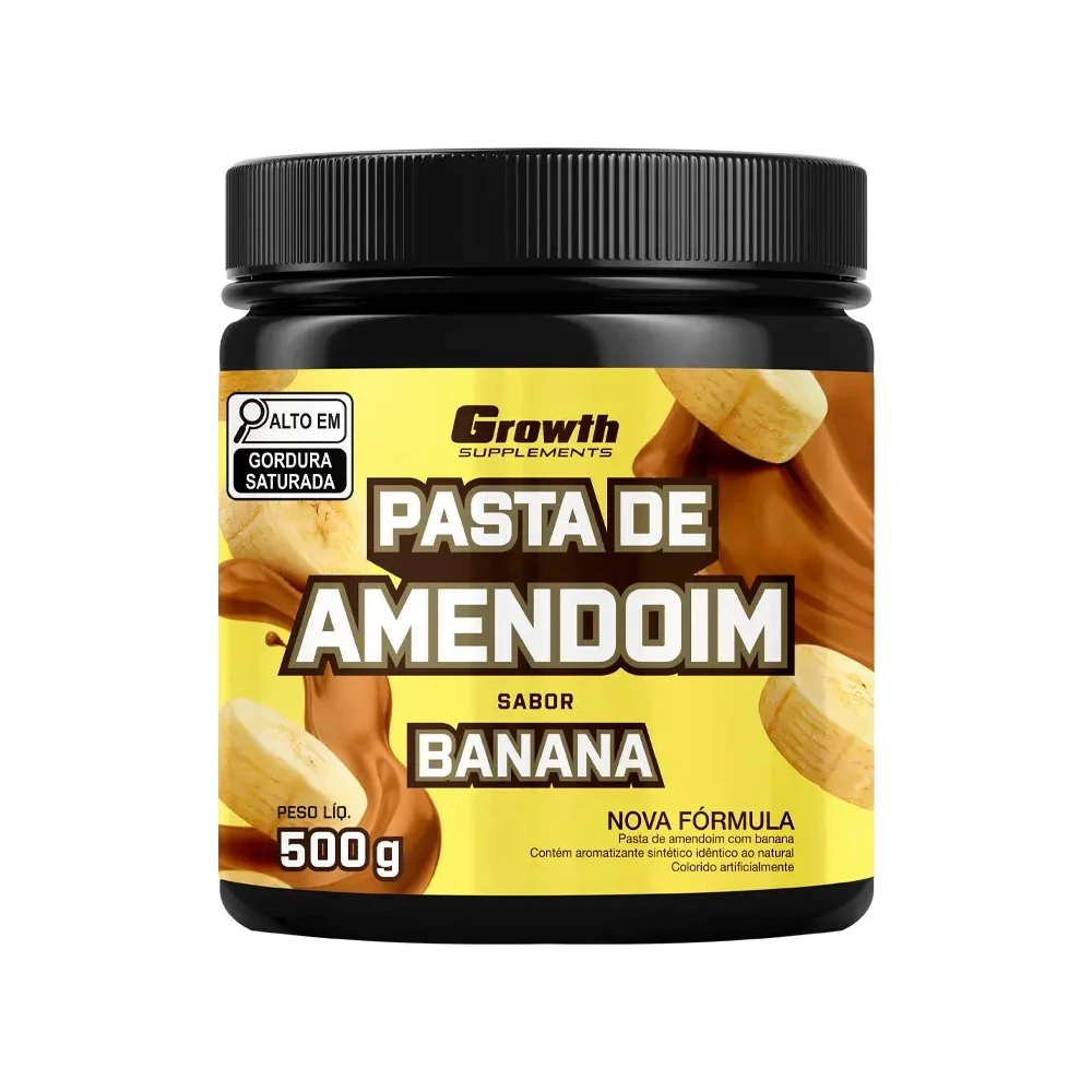 Pasta De Amendoim Sabor Banana 500g