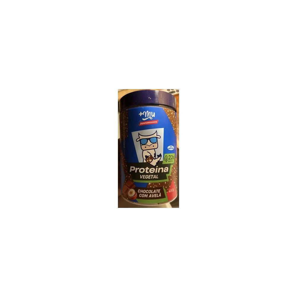 +mu Proteína Vegetal Chocolate Com Avelã