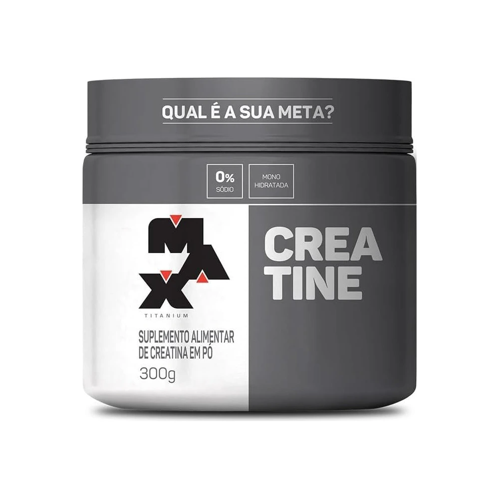 Max Titanium Creatina – Suplemento alimentar de creatina em pó, 300g