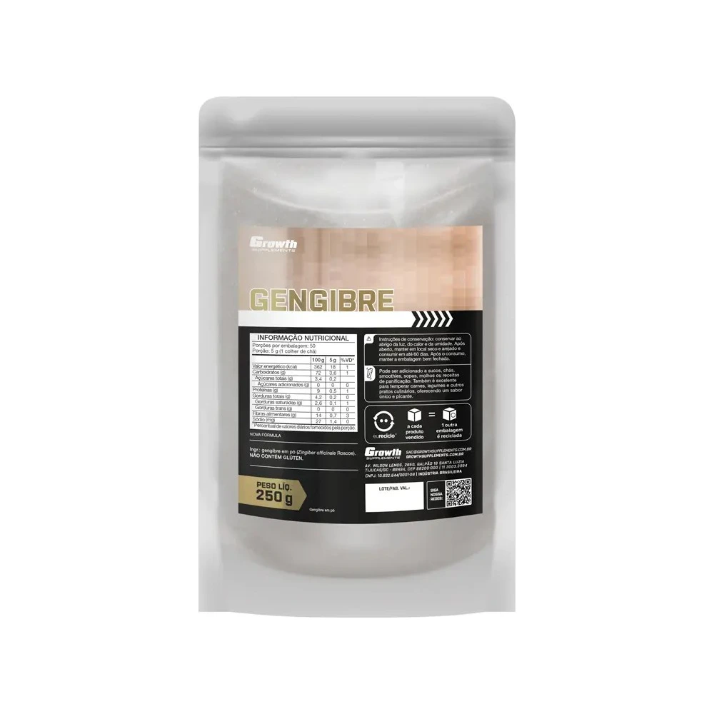 Gengibre Em Pó 250g