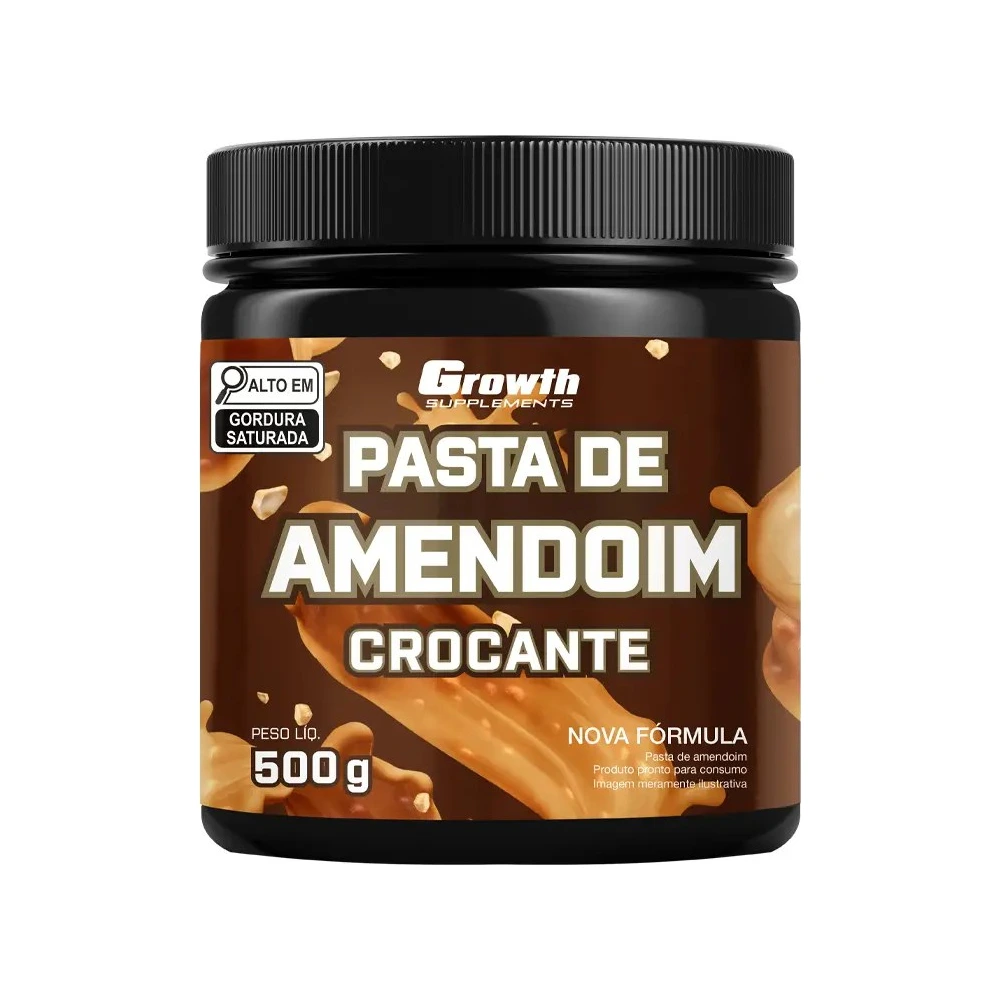 Pasta De Amendoim Crocante 500g