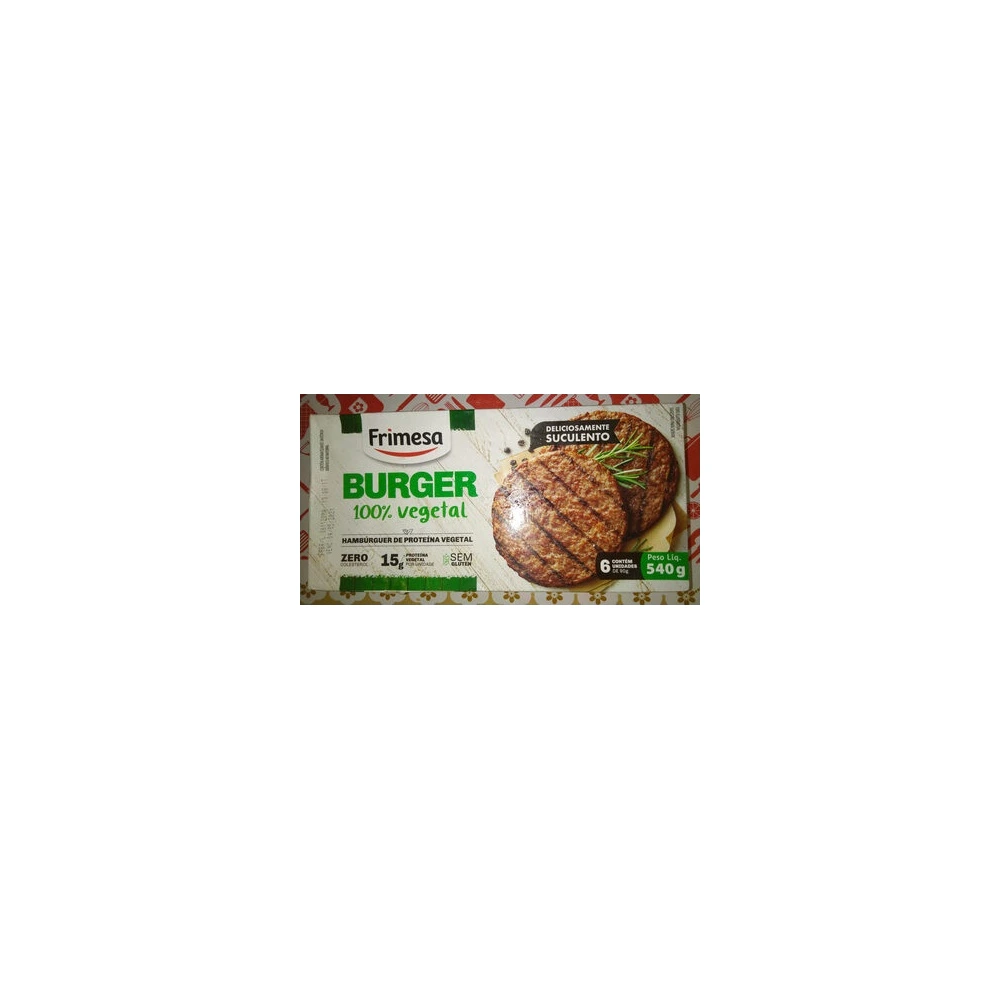 Frimesa Hambúrguer de proteína vegetal